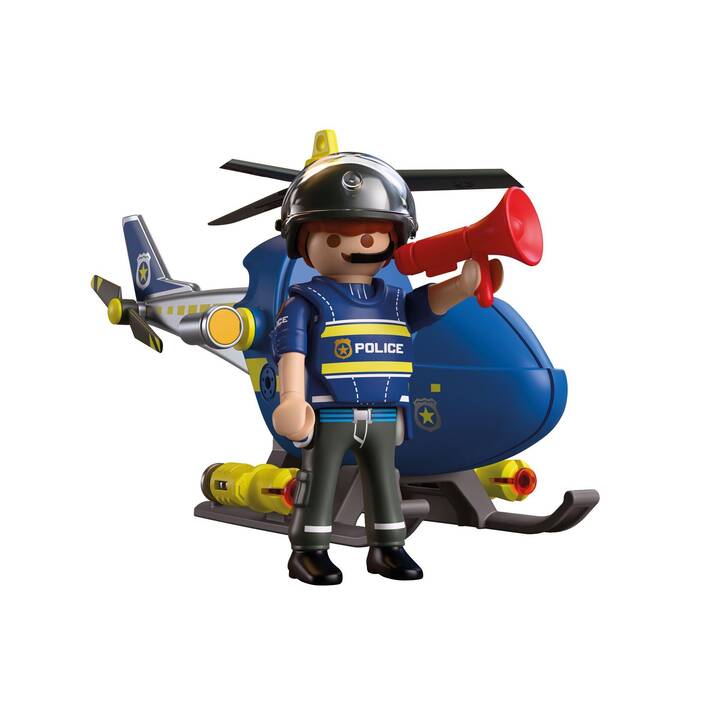 Playmobil City Action Police Helicopter (New Style)