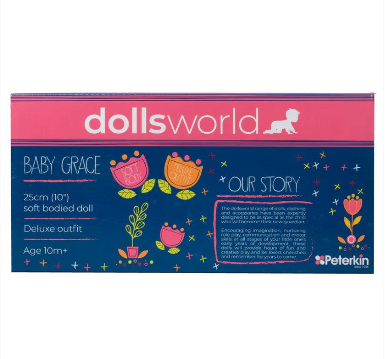 Dolls World Baby Grace Doll