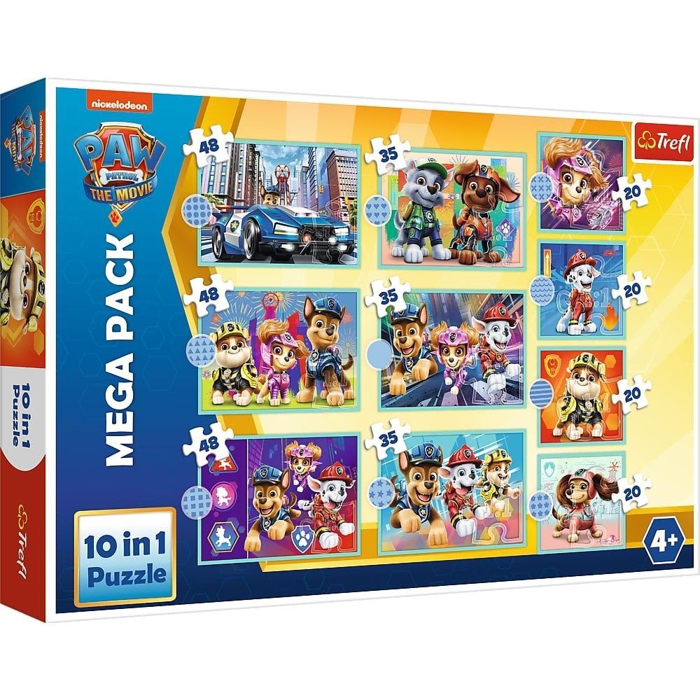 10 in 1 Paw Patrol Puzzle