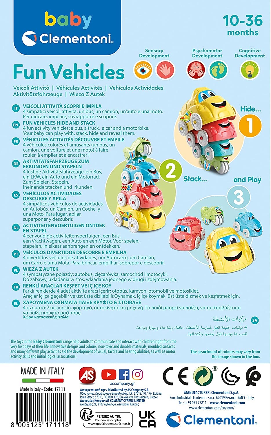 Clementoni Fun Vehicles