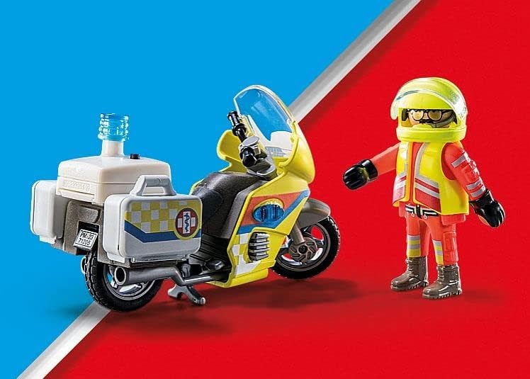 Playmobil City Life Emrgency Motorcycle