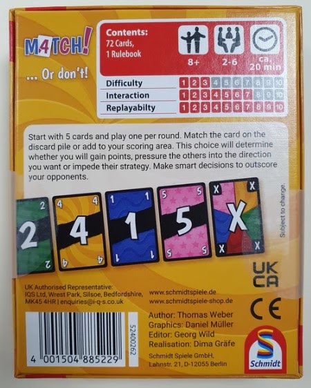 Match! or Don't!