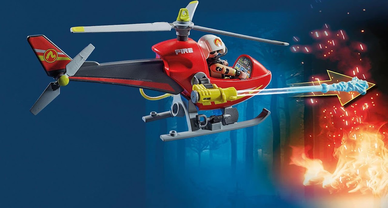 Playmobil City Action Fire Helicopter