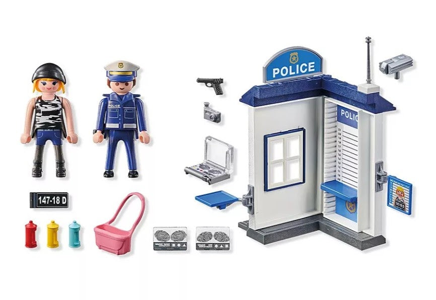 Playmobil Action Heroes Starter Pack Police Room