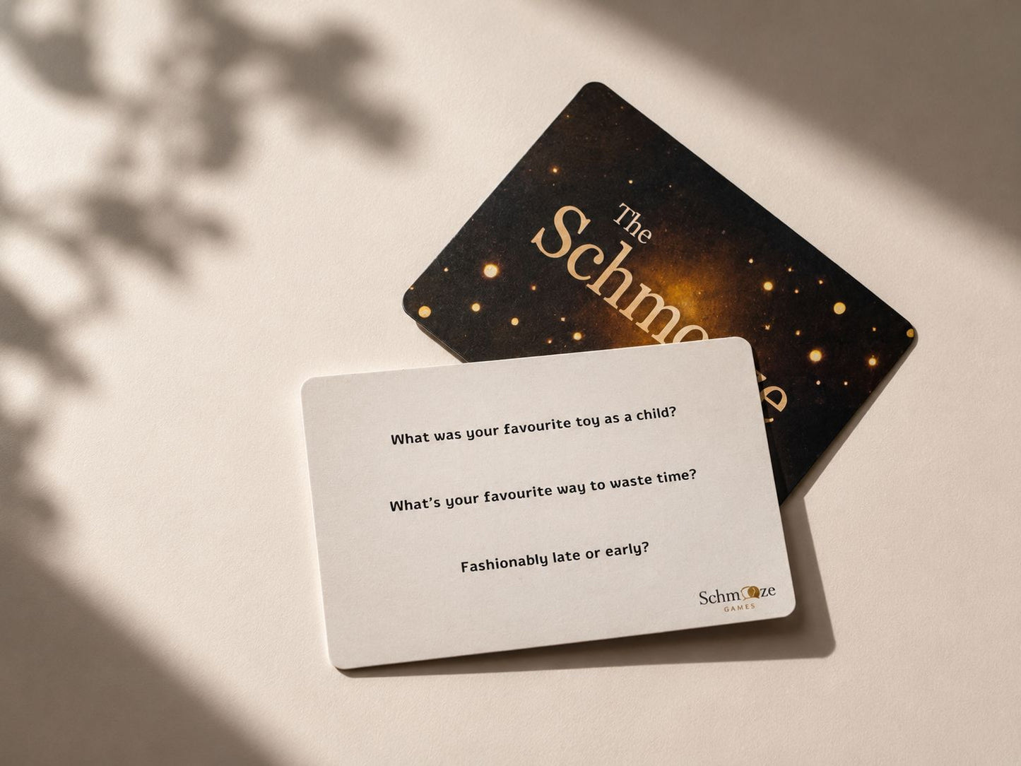 The Schmooze Game