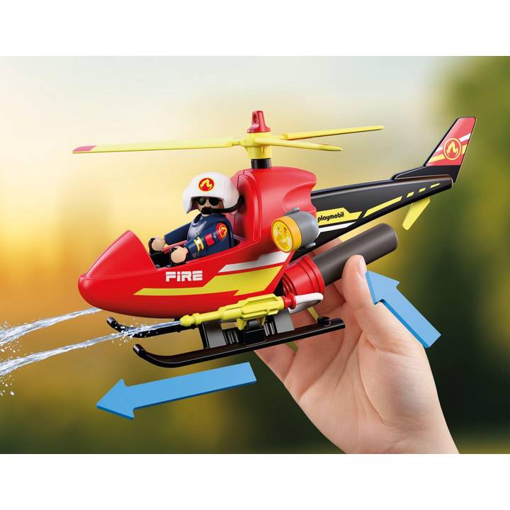 Playmobil City Action Firefighting Helicopter (New Style)