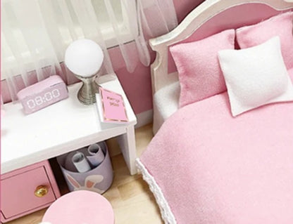 Colours Crafts 3D Miniature Bedroom Kit