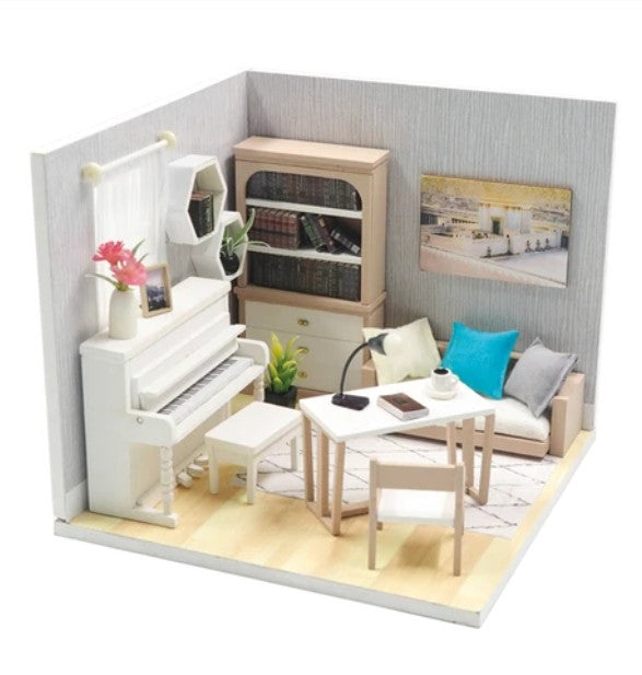 Colours Crafts Miniature Living Room Kit