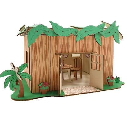 Colours Crafts 3D Wooden Sukkah Puzzle