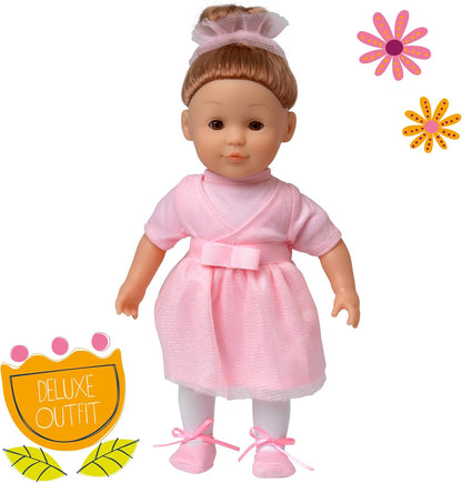 Dolls World Charlotte Pink Ballerina Doll