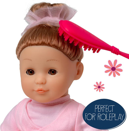 Dolls World Charlotte Pink Ballerina Doll