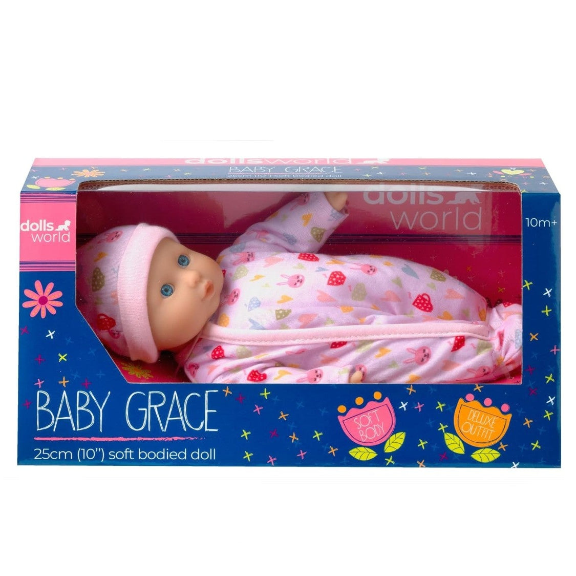 Dolls World Baby Grace Doll