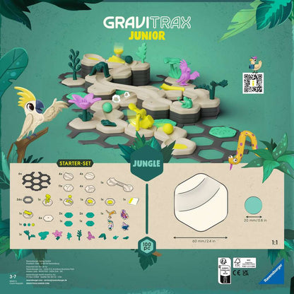 Gravitrax Junior Starter Set: My Jungle (100 Pieces)