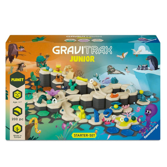 Gravitrax Junior Starter Set: My Planet (200 Pieces)