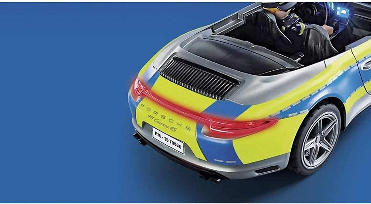 Playmobil Porsche 911 Carrera 4S Police