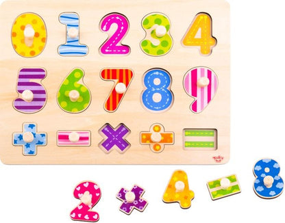 Wooden Number Puzzle