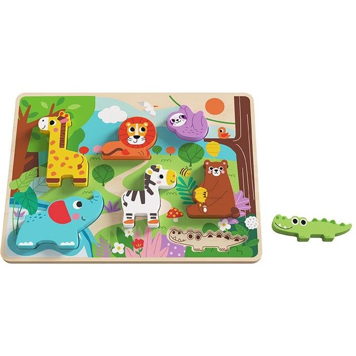 Wooden Animal Chunky Puzzle 2