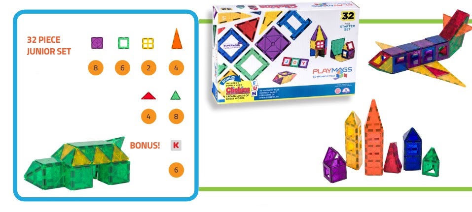 Playmags Sets - Various sizes available