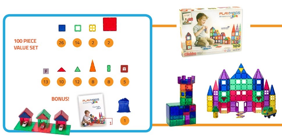 Playmags Sets - Various sizes available