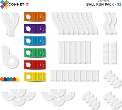Connetix Marble Run 92 Piece Ball Run
