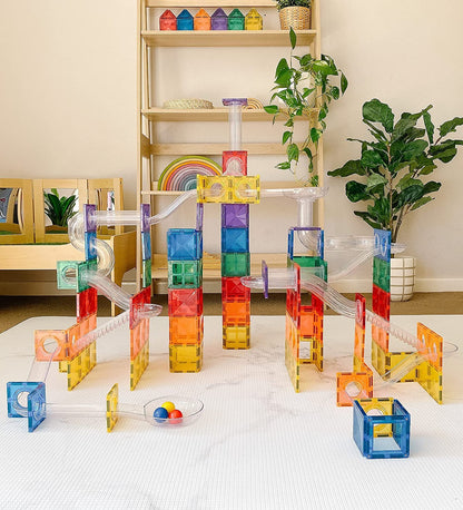 Connetix Marble Run 92 Piece Ball Run