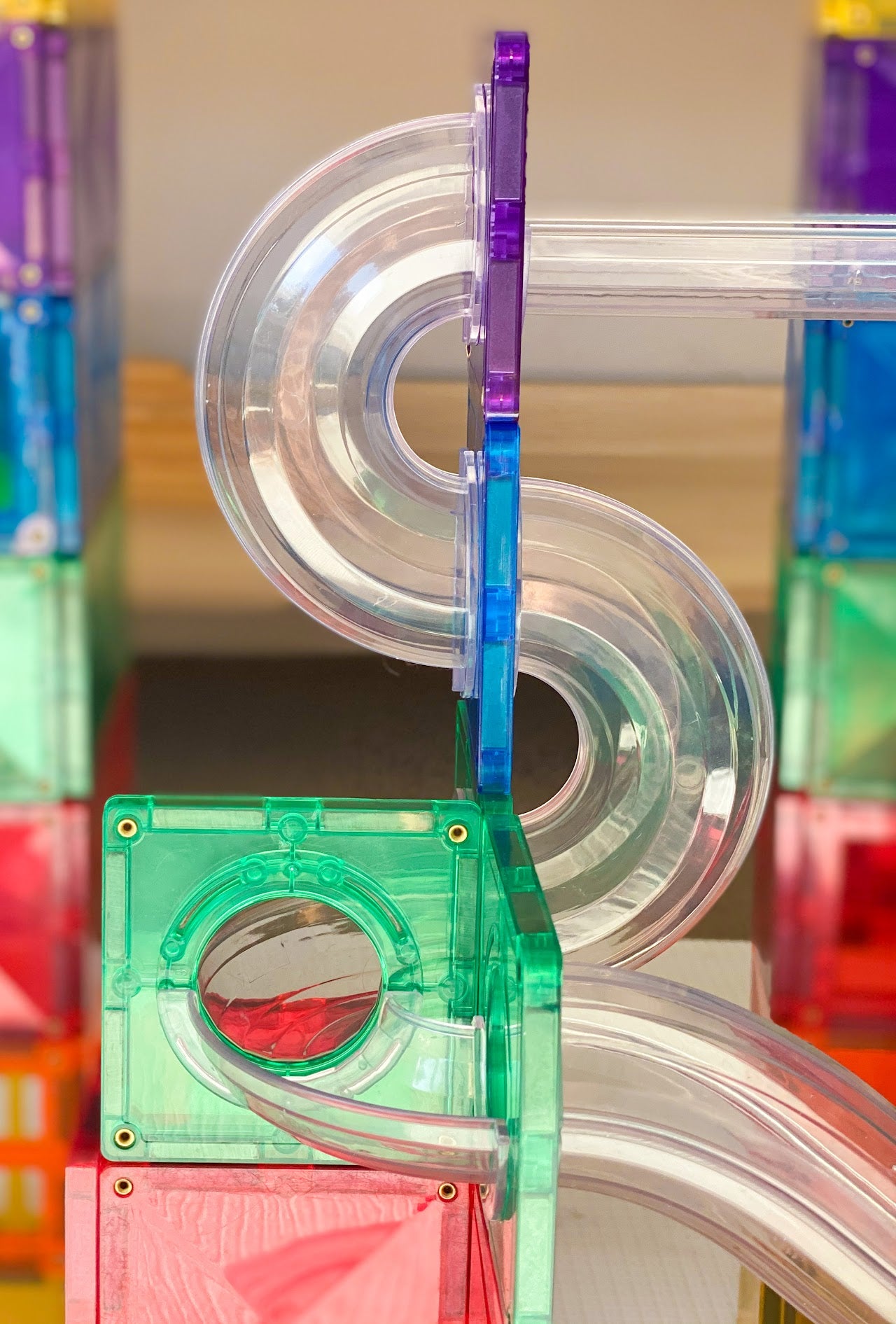 Connetix Marble Run 92 Piece Ball Run