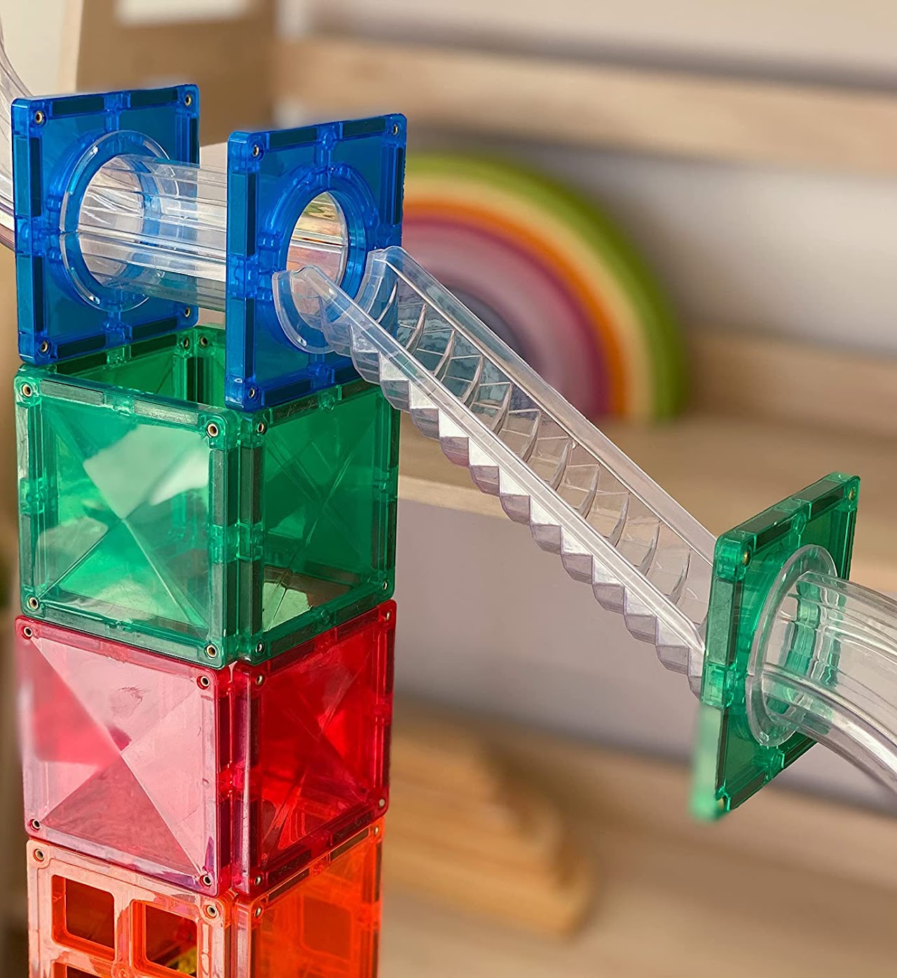 Connetix Marble Run 92 Piece Ball Run
