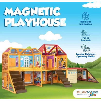 Playmags Magnetic Playhouse