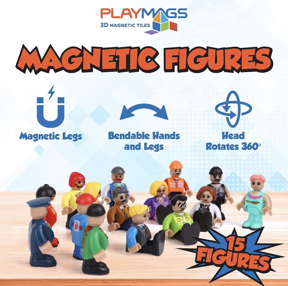 Playmags Magnetic Figures