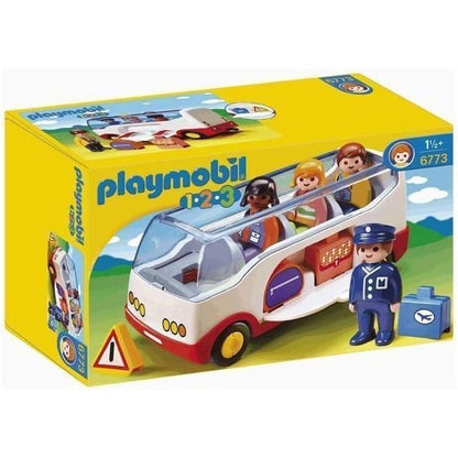 Playmobil 1.2.3 Airport Shuttle Bus