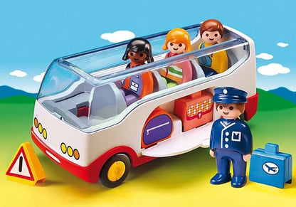 Playmobil 1.2.3 Airport Shuttle Bus