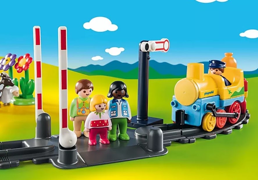 Playmobil 1.2.3 My First Train Set