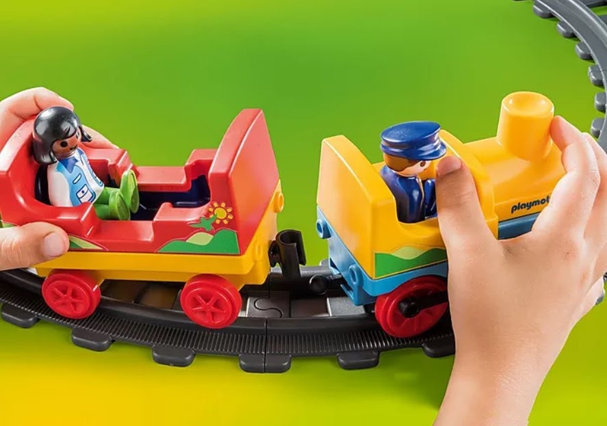 Playmobil 1.2.3 My First Train Set