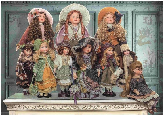 Vintage Dolls Puzzle 500 Pieces