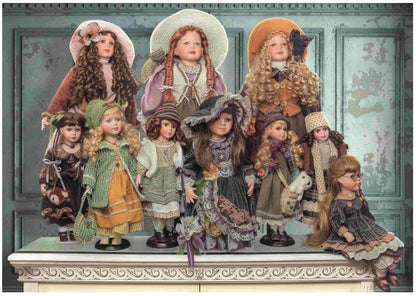 Vintage Dolls Puzzle 500 Pieces