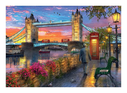 Tower Bridge At Sunset Puzzle 1000 Pieces