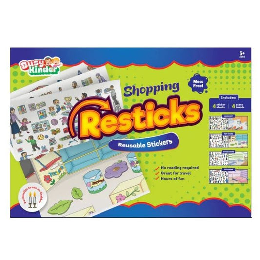 Shopping Reusable Stickers