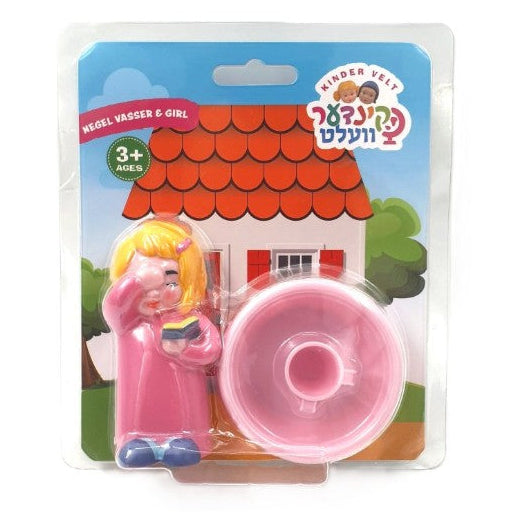 Kinder Velt Negel Vasser Girl