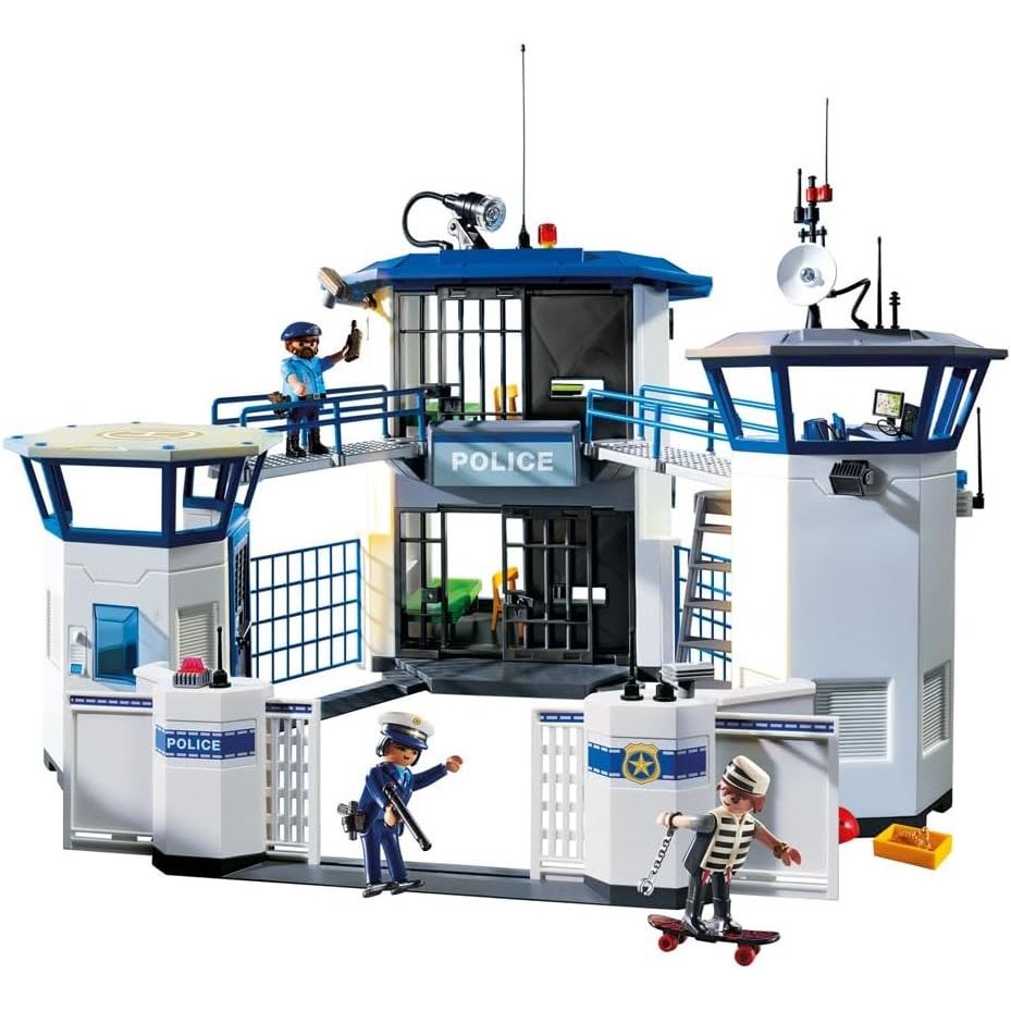 Playmobil City Action Police Headquarters With Prison