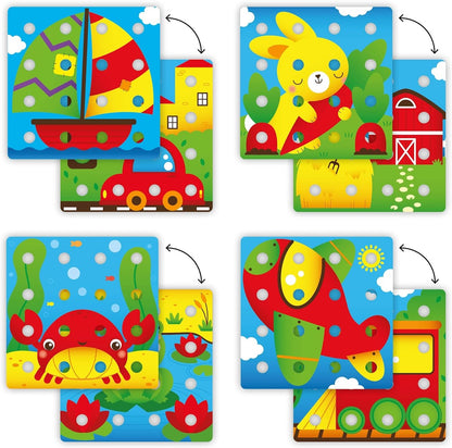 Quercetti Jumbo Peggy 20 Pieces