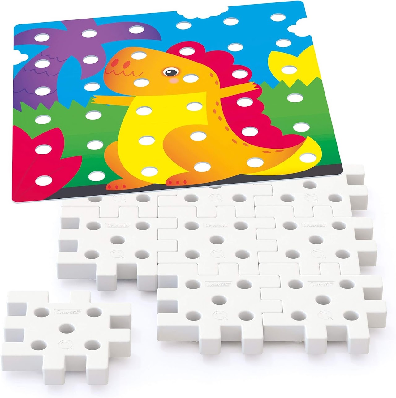 Quercetti Jumbo Peggy 45 Pieces