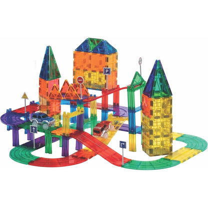 Playmags 200 Piece Magnetic Race Track