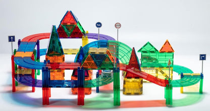 Playmags 200 Piece Magnetic Race Track
