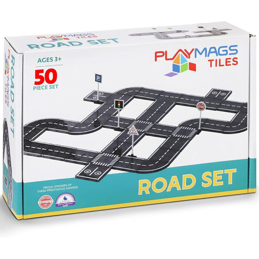 Playmags Road Set - 50 Pieces