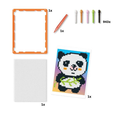 Quercetti Pixel Art Panda