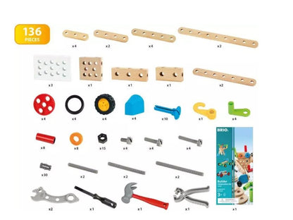 Brio Construction Set (136 pcs)