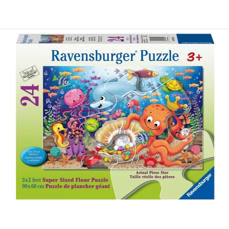 Fishie's Fortune Giant Floor Puzzle 24 Pieces