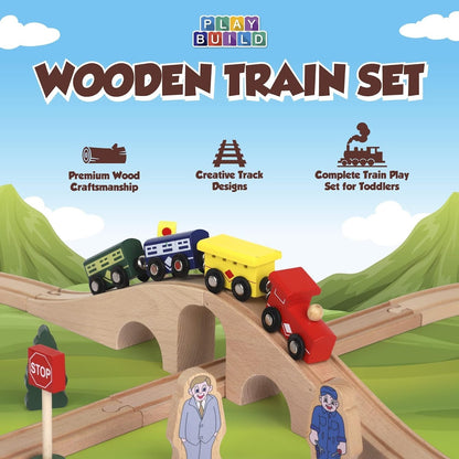 Wooden Train Set - Various Sizes