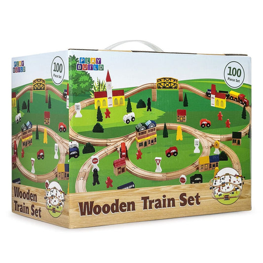 Wooden Train Set - Various Sizes