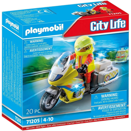 Playmobil City Life Emrgency Motorcycle